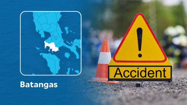 A pedestrian and a tricycle driver die in separate road accidents in Batangas province