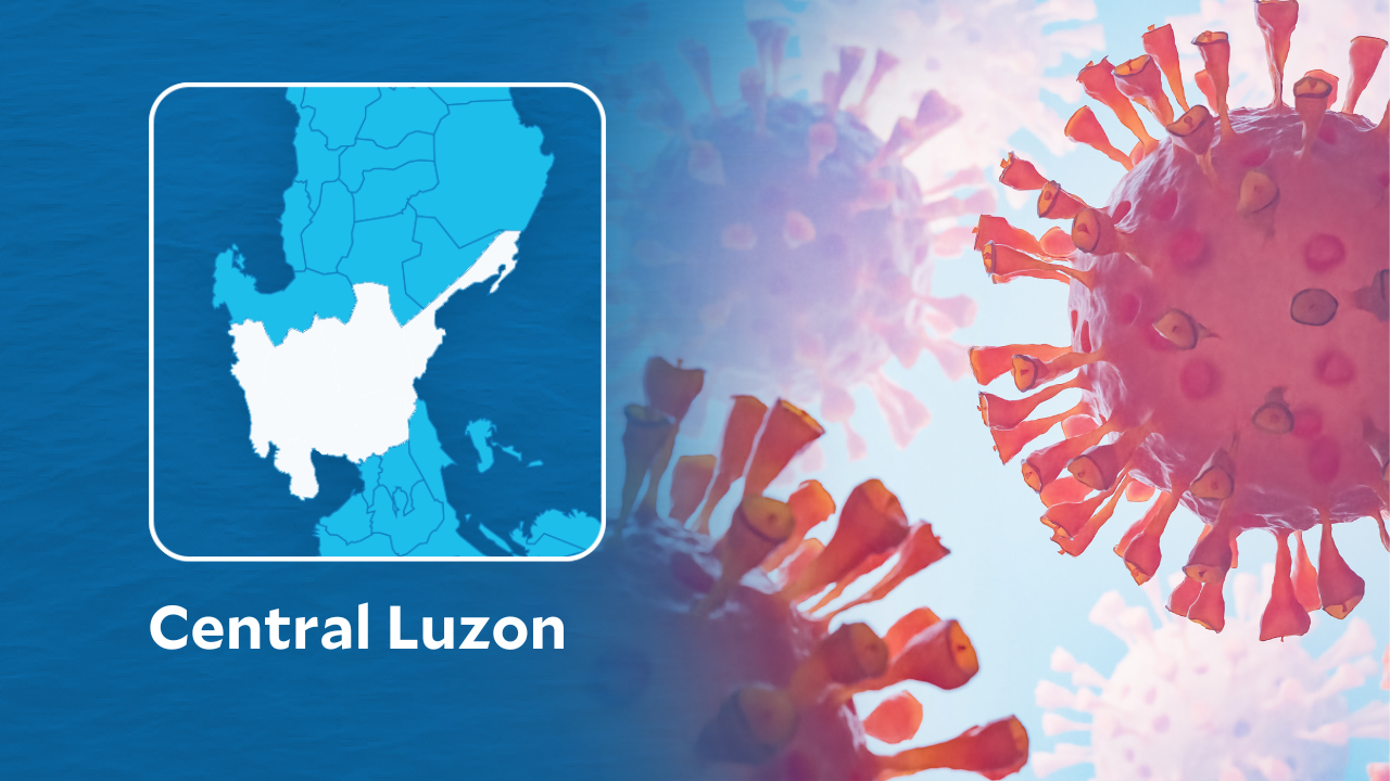 Two provinces in Central Luzon were still included in the list of areas in the country that posted the highest number of new COVID-19 cases as of Sunday, Jan. 8.