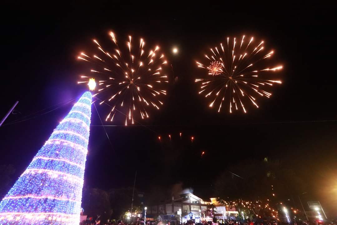 This Christmas park in Polangui town, Albay province carries the theme, "Christmas around the world," and features a 40-meter-tall Christmas tree. 