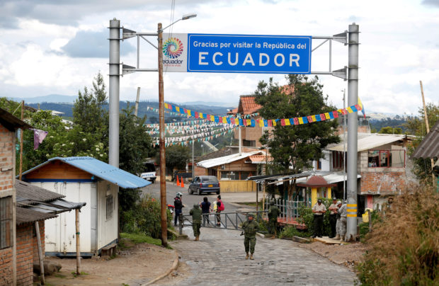 Colombia-Ecuador border