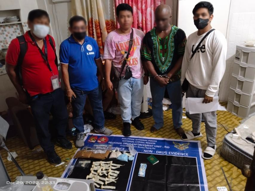 Nigerian man nabbed for over P5M assorted drugs in Las Piñas City