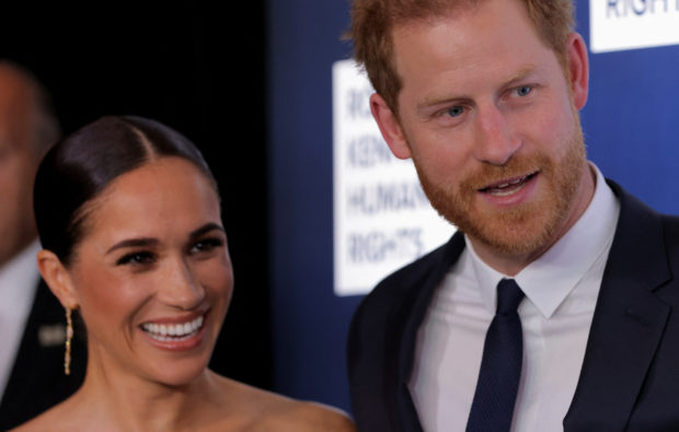 The Duke and Duchess of Sussex, Harry and Meghan, attend the 2022 Robert F. Kennedy Human Rights Ripple of Hope Award Gala in New York City