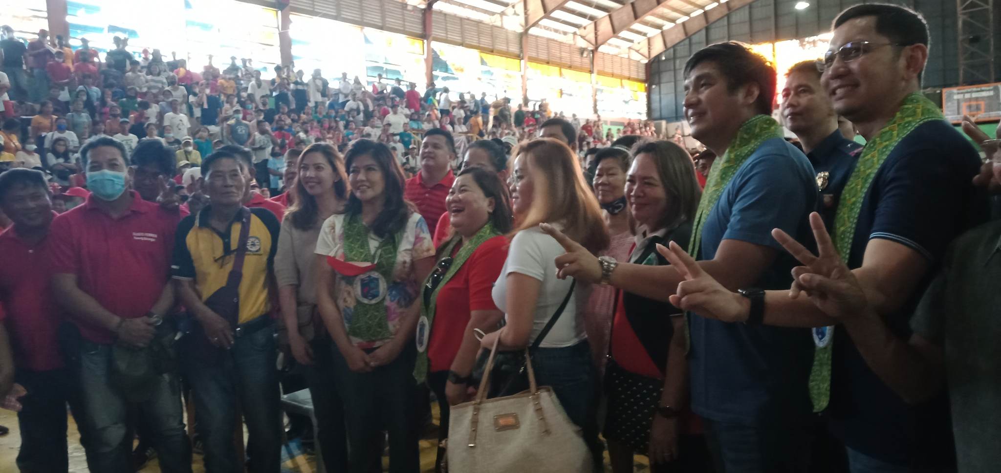 Sen. Imee Marcos visits San Fabian town in Pangasinan province 