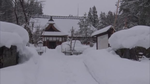 Heavy snowfall continued to blanket areas across northern, eastern and western Japan on Saturday (December 24), paralyzing traffic and causing blackouts.