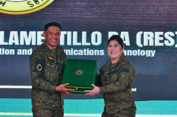 Lamentillo Takes Pride in Being an Army Reservist