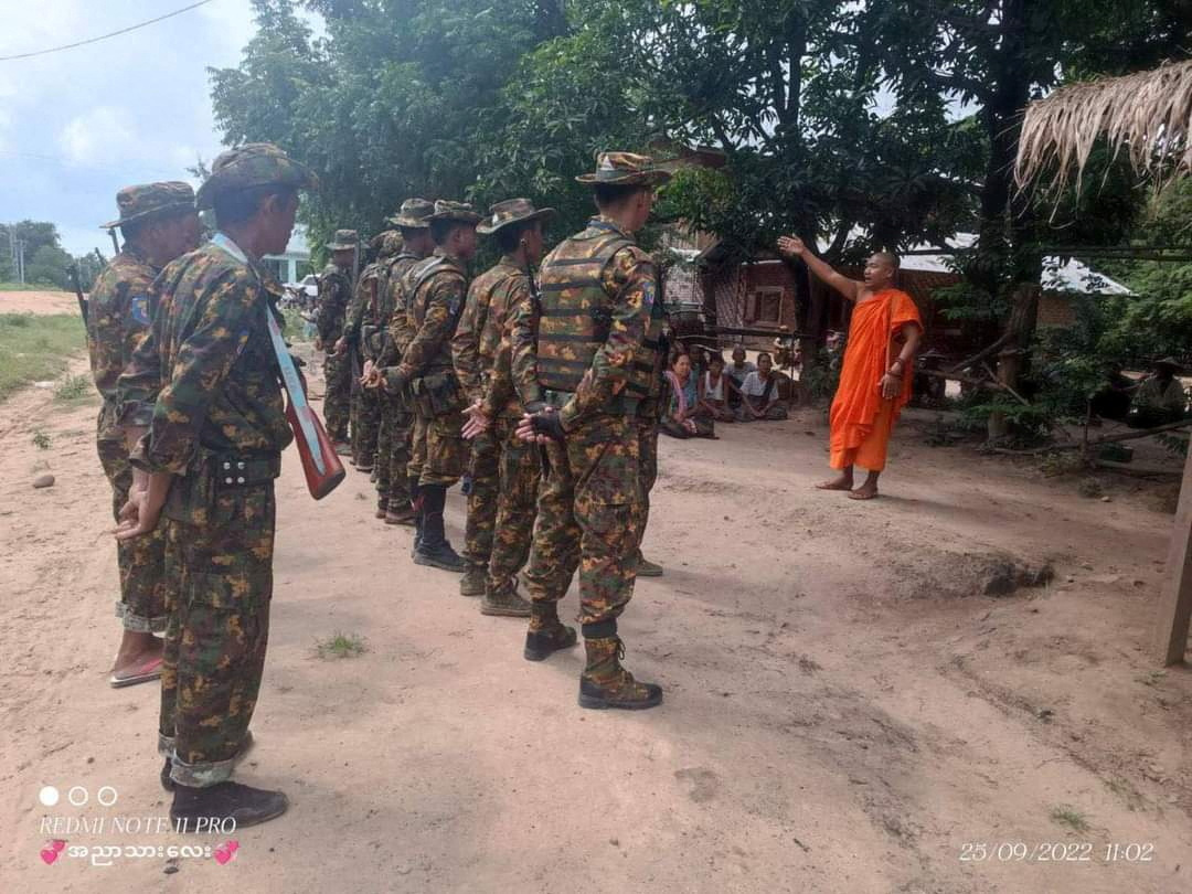 Monk Militia: The Buddhist Clergy Backing Myanmar's Junta | Inquirer News