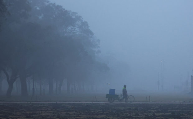 New Delhi fog 