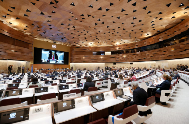 FILE PHOTO: Aid conference for Afghanistan at United Nations in Geneva