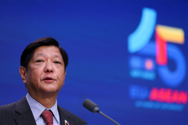 Bongbong Marcos says there is no point for the Philippines to build up its armory