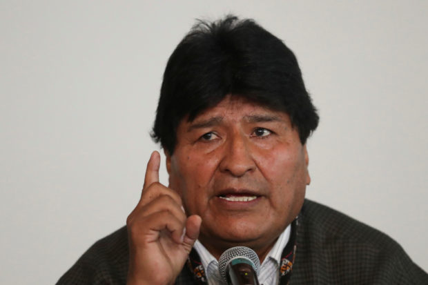 Peru barred Bolivia's socialist ex-President Evo Morales from entering its territory