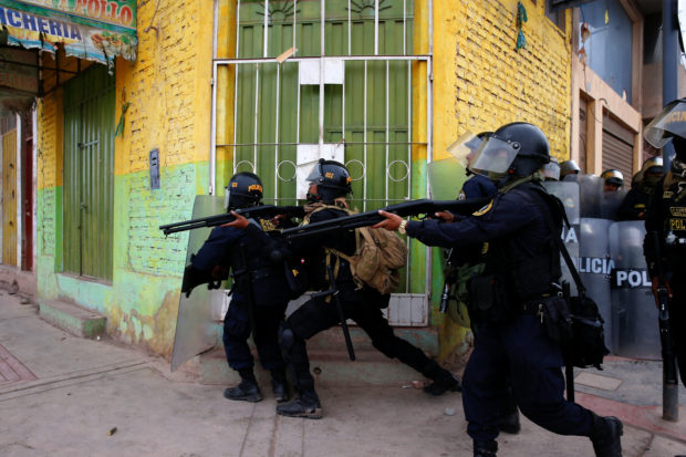 At least 12 people die following clashes in Juliaca in southern Peru