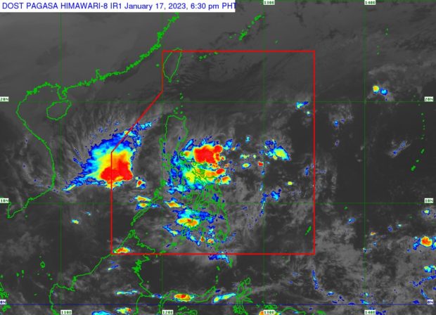 Several weather systems will bring rain over parts of Luzon, and Visayas on Wednesday, says Pagasa.