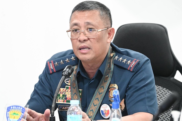 Azurin vows unbiased review of PNP top cops, 'zero tolerance' for political, personal bias