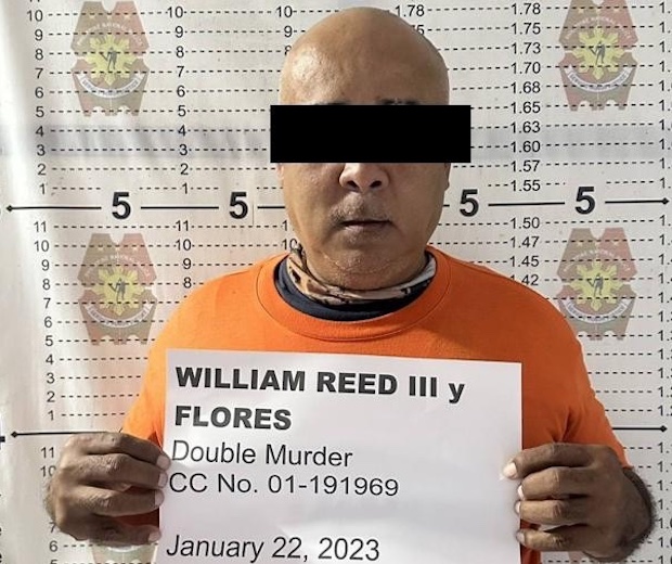 William Flores Reed III, suspect in Dacer-Corbito double murder case. STORY: Suspect in Dacer-Corbito slay nabbed after 22 years in hiding