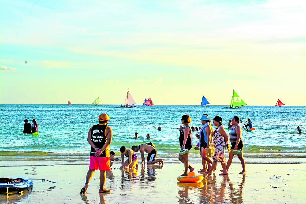 More families choose Boracay to spend their holidays as the island offers activities suited for all ages