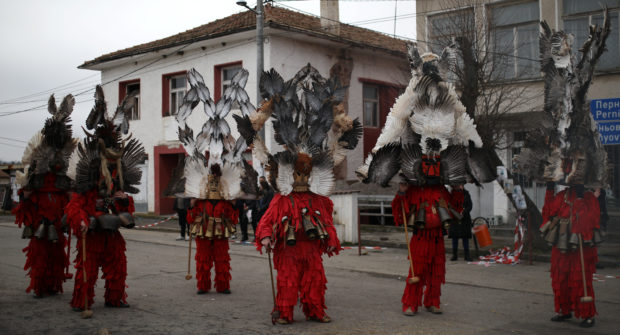 Bulgaria ancient winter festival