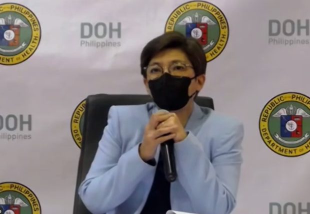 Department of Health Officer-in-charge Maria Rosario Vergeire during YouTube Livestream of DOH Forum.