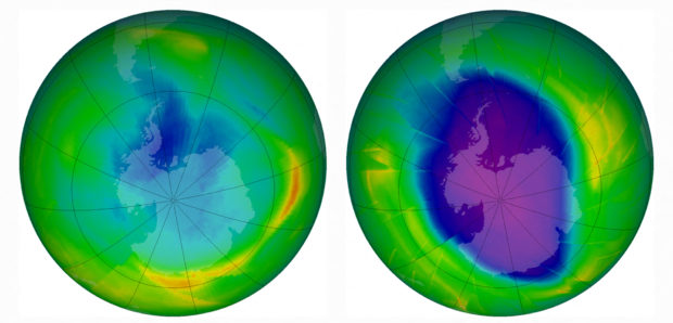 Earth ozone layer