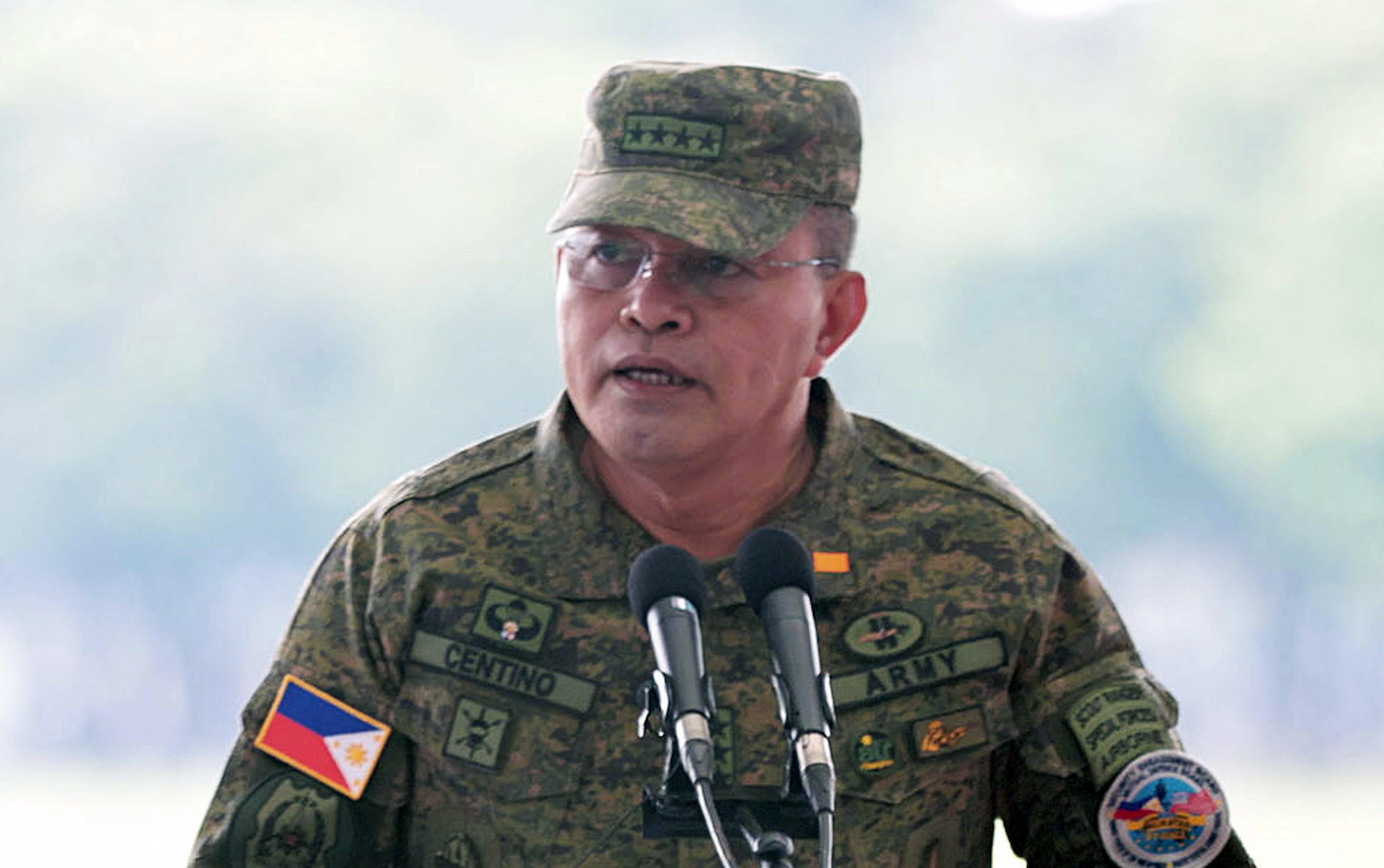Squabbling in the ranks just ‘birthing pains,’ says AFP chief Centino