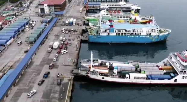 Port of Calapan in Oriental Mindoro. STORY: DOTr mulls construction of more seaports