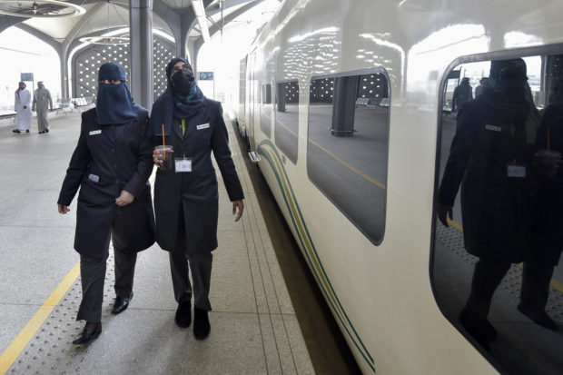 Saudi women conductors