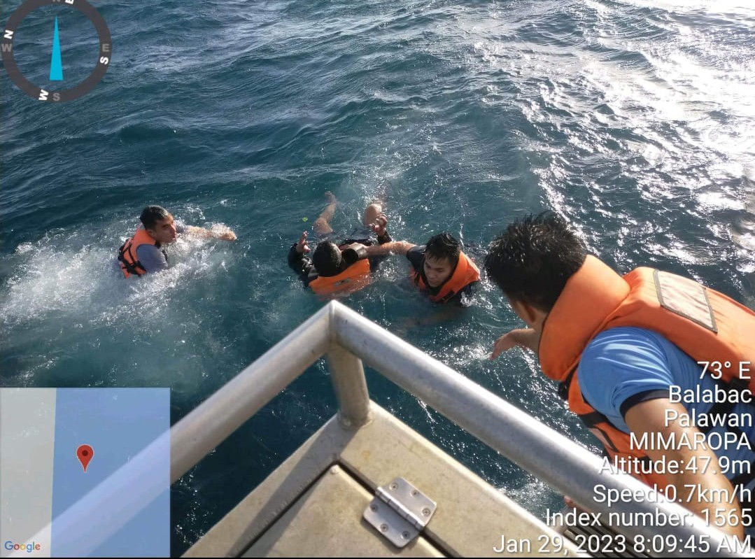 41 passengers, 5 crew members saved from distressed boat in Palawan — PCG