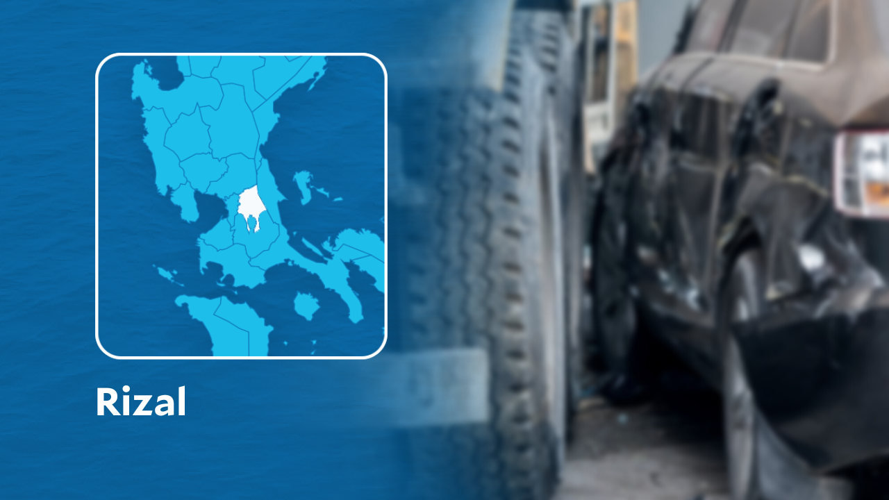 1 dead, 2 hurt as wayward dump truck rams 5 vehicles in Rizal province