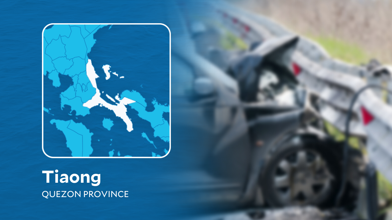 A 31-year-old passenger died after the car he was riding crashed into a concrete barrier on the roadside in Tiaong town in Quezon province before midnight on Saturday (Dec. 31). 