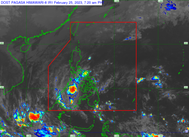 Pagasa says cloudy skies and rain will prevail over parts of northern Luzon on Saturday due to the northeast monsoon