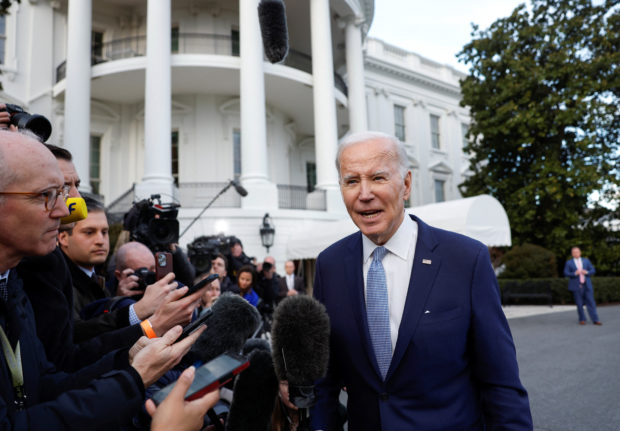 U.S. President Joe Biden says the idea China would be negotiating the outcome of the Ukraine war was not rational