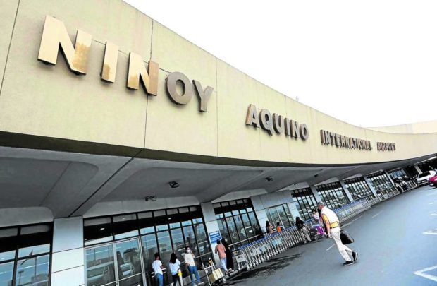 Facade of the Ninoy Aquino International Airport (NAIA) STORY: Senate set to probe security gaps at Naia