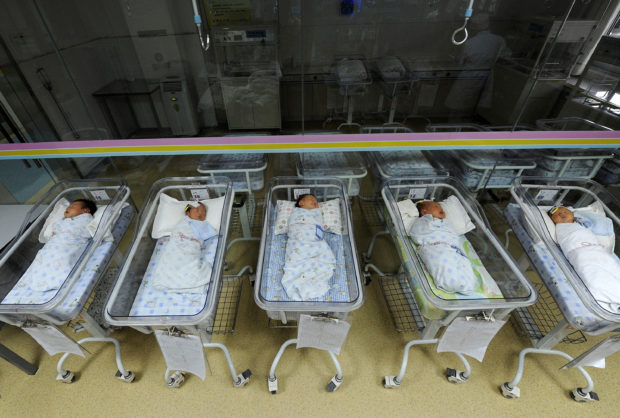 China's birth rate 