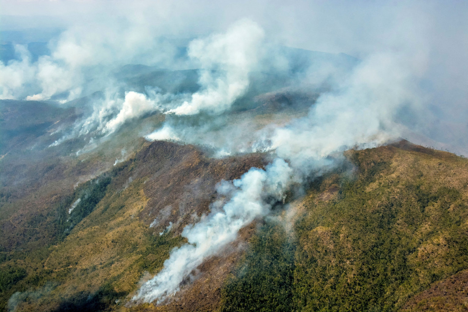 Massive forest fires rage on in eastern Cuba Inquirer News