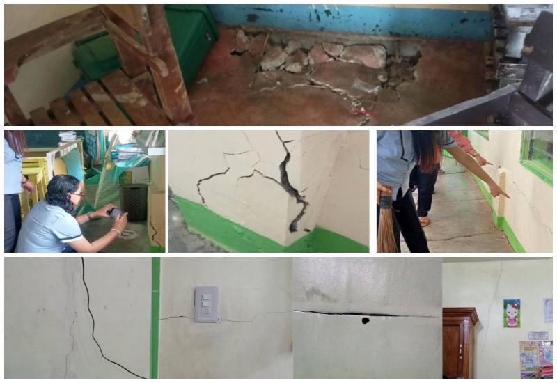 DepEd says 14 schools in Davao de Oro sustained damage after being hit by a 6.0-magnitude earthquake on Wednesday