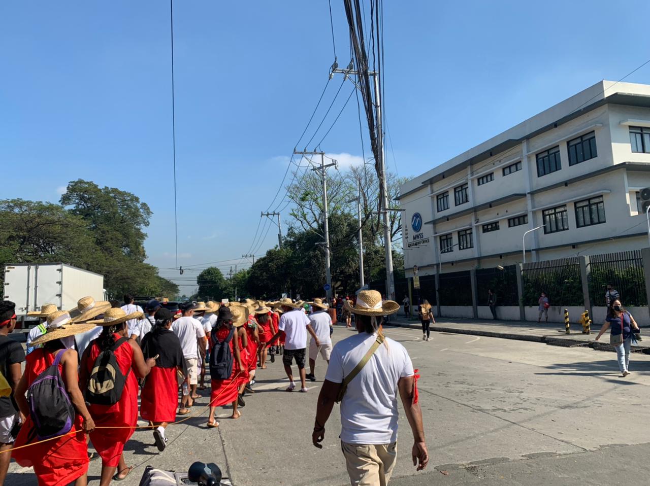 LOOK: IPs Protest Kaliwa Dam Construction, Hit MWSS | Inquirer News