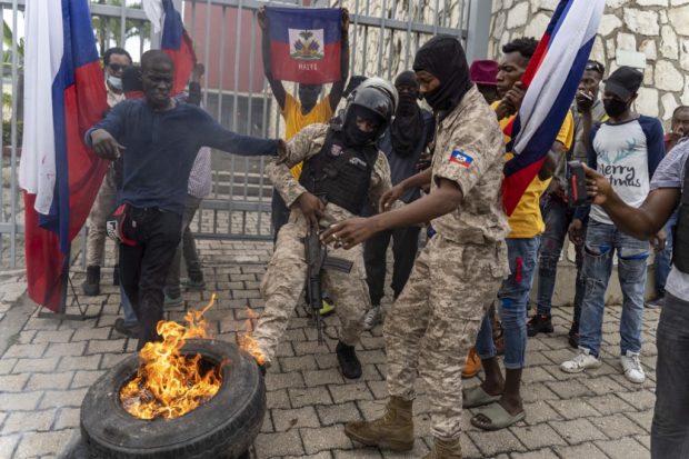HAITI-UN-AID-PROTEST