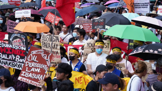 People champion different battles during the 37th Edsa revolution anniversary