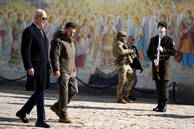 Joe Biden in Kyiv