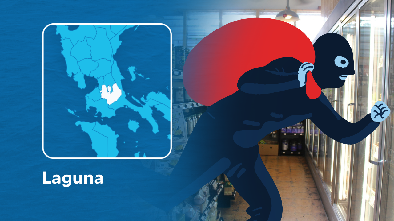 Robbers Take Close To P100 000 Cash From Convenience Store In Laguna   LAGUNA MAP Robbery 