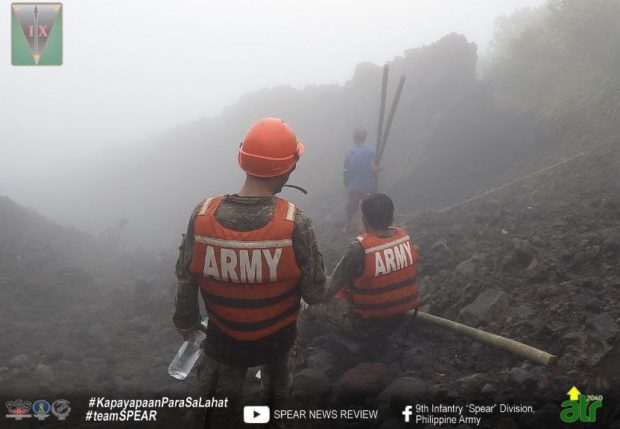 The personal belongings of the four victims of the Cessna plane crash were retrieved from the slopes of Mayon Volcano on Friday (Feb. 24) afternoon.