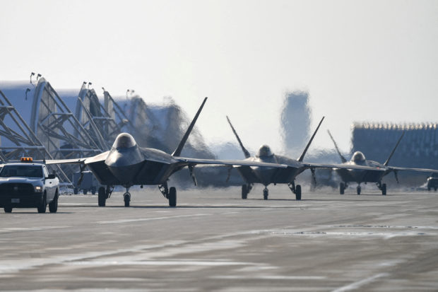 FILE PHOTO: A joint air drill between U.S. and South Korea