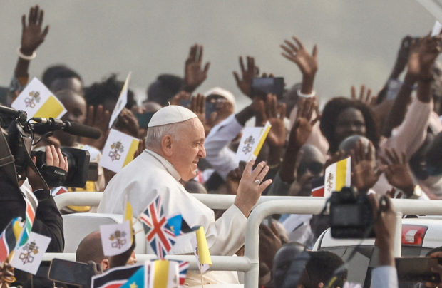 Pope Francis south sudan