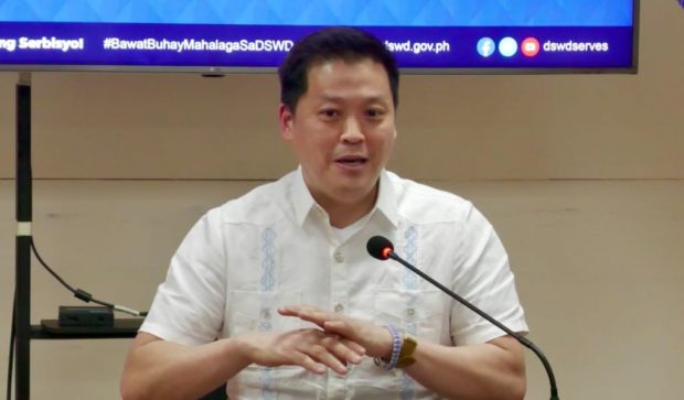 Department of Social Welfare and Development Rex Gatchalian answers query from members of the media during his first press briefing as DSWD Secretary on February 3, 2023 at DSWD Central Office. Noy Morcoso/INQUIRER.net