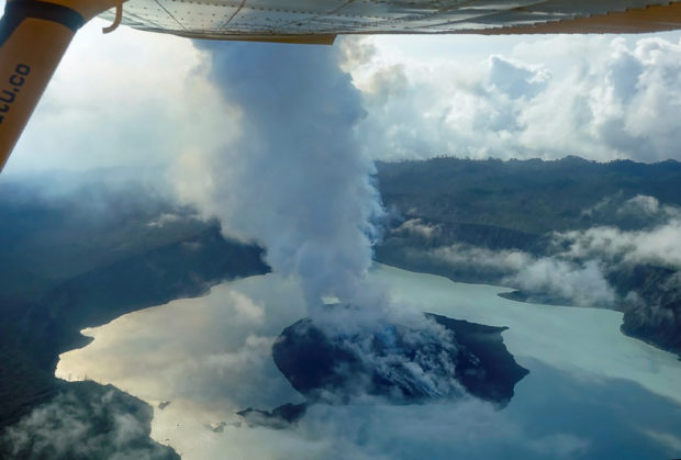 Vanuatu Volcano Eruption
