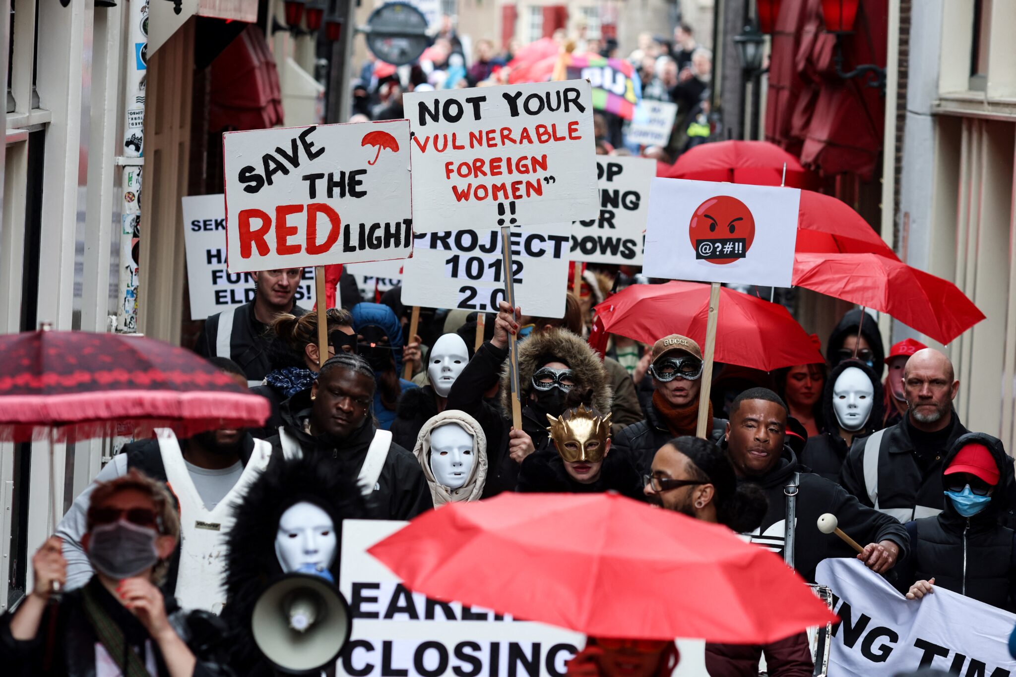 Amsterdam Sex Workers Protest Red Light Closure Plans Inquirer News 7155