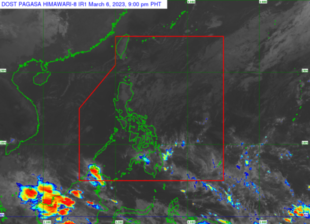 Cloudy skies and rain will continue over several parts of the country on Tuesday due to the effects of the shear line, and the northeast monsoon, said the Philippine Atmospheric, Geophysical, and Astronomical Services Administration (Pagasa).