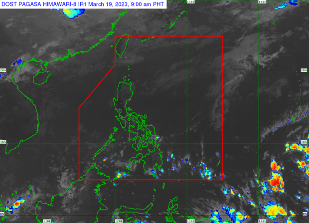 Most areas of the Philippines will have generally fair weather on Sunday.