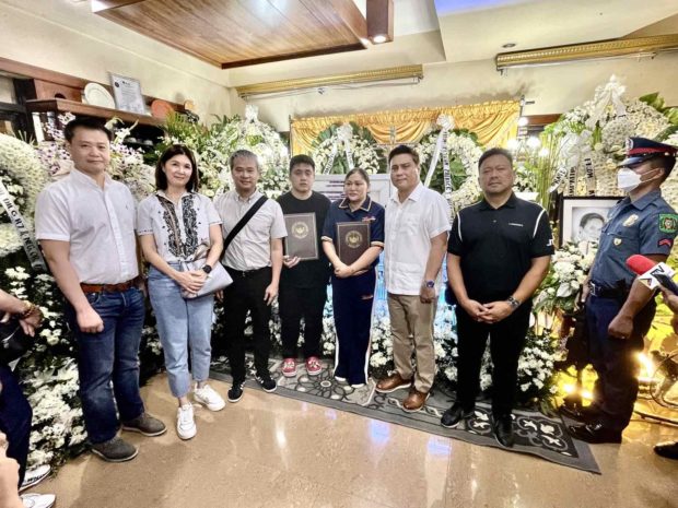 Senators visit the wake of Negros Oriental Gov. Roel Degamo, who was killed right inside his residence in Pamplona town last March 4.
