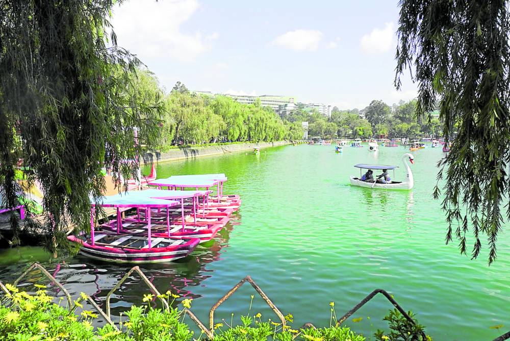 Burnham Park, with a man-made lake as its main feature, is among the top tourist attractions in Baguio City