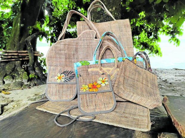 In Albay, women find lifeline in abaca weaving. For a group of 14 women weavers at a remote village in this town, necessity is the mother of innovation as they level up their small abaca business to include something that can draw in more buyers —fashion bags.